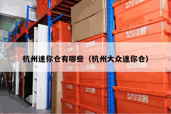 杭州迷你仓有哪些(杭州大众迷你仓) 杭州迷你仓有哪些(杭州大众迷你仓)