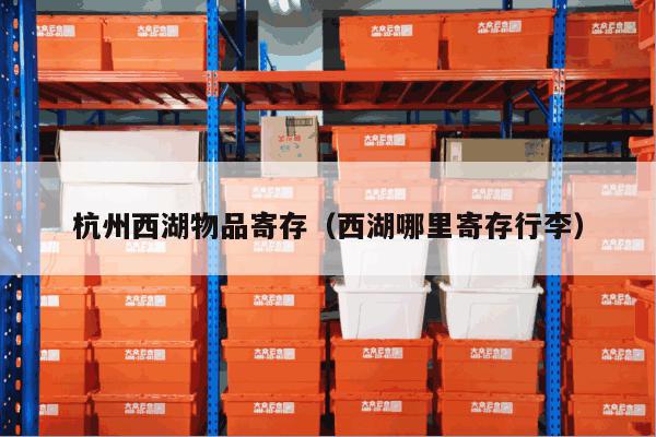 杭州西湖物品寄存(西湖哪里寄存行李) 杭州西湖物品寄存(西湖哪里寄存行李)